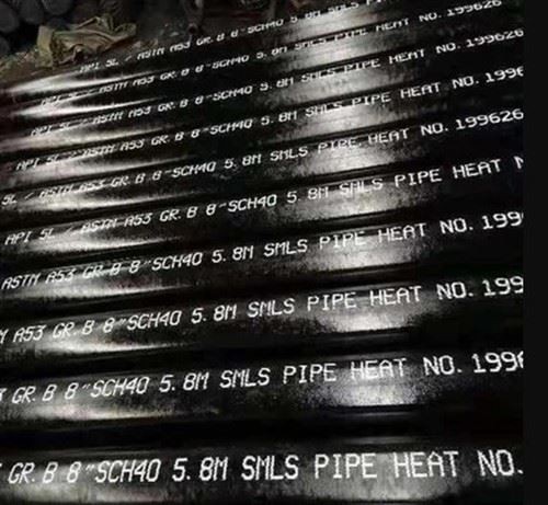 炭素鋼パイプAstmA53 Gr A / B